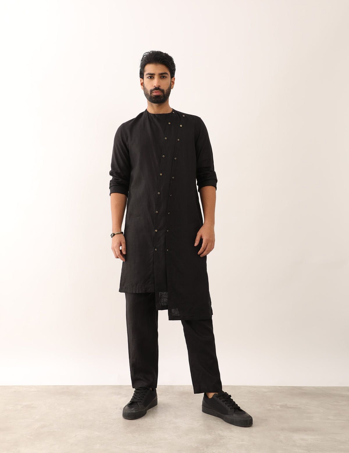 AYUSH KURTA  - BLACK - image 5