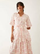 TAHITI DRESS - OFF WHITE view 4