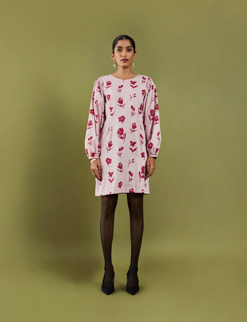 ARME DRESS  - ROSE