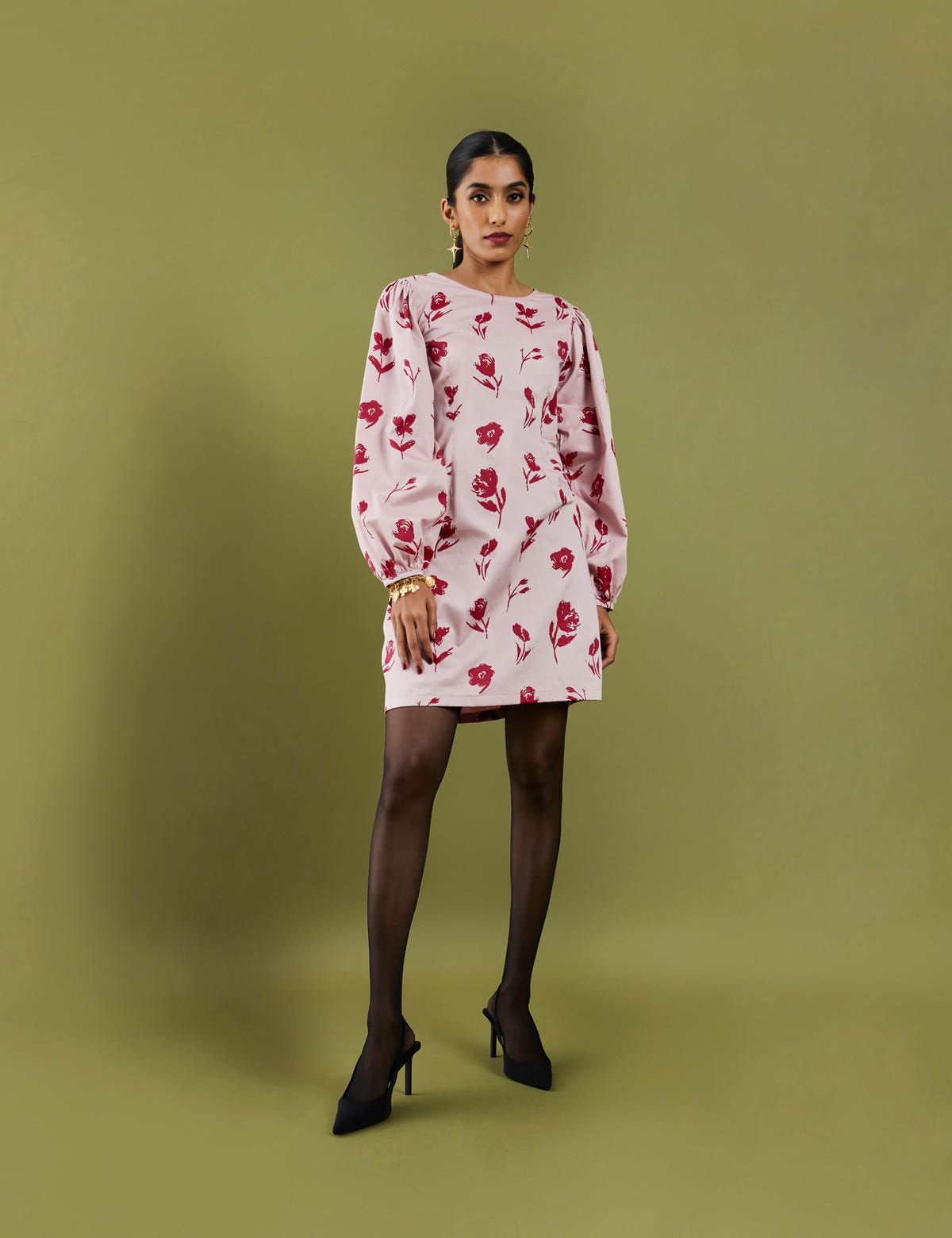 ARME DRESS  - ROSE - image 3