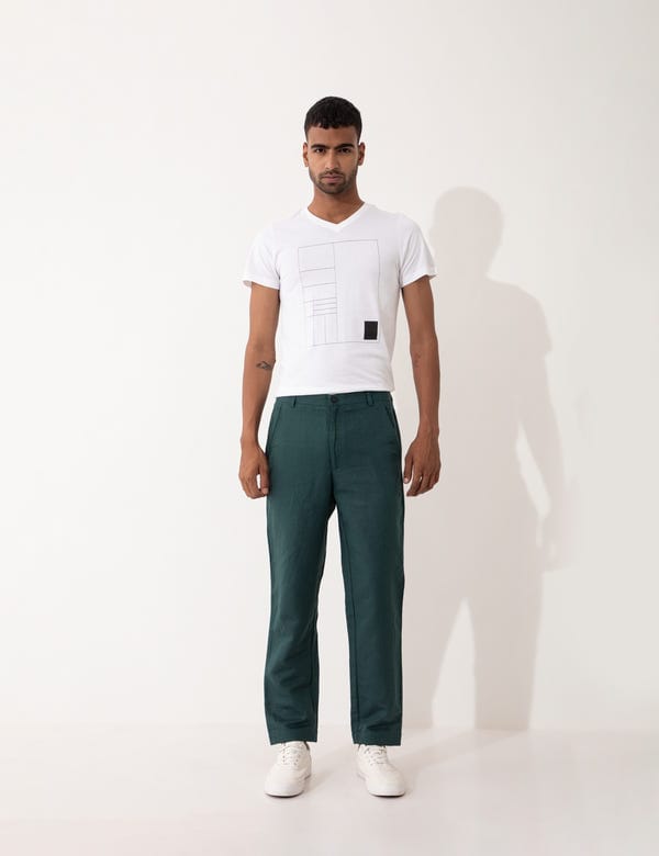 SON OF A NOBLE - SNOB — TOCO- TROUSER - GREEN