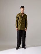 James Estate Kurta Set - Olive view 3