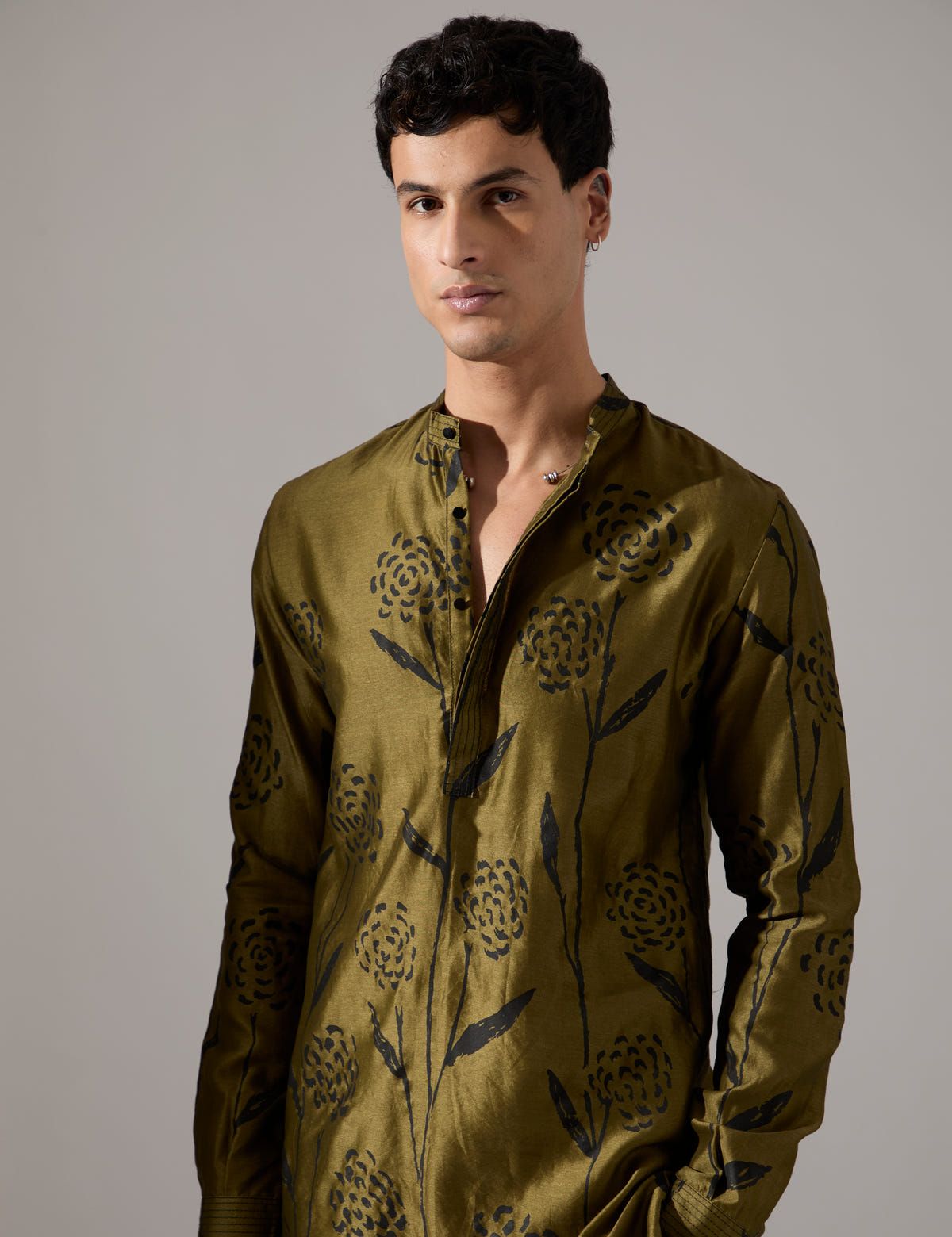 James Estate Kurta Set - Olive - image 6