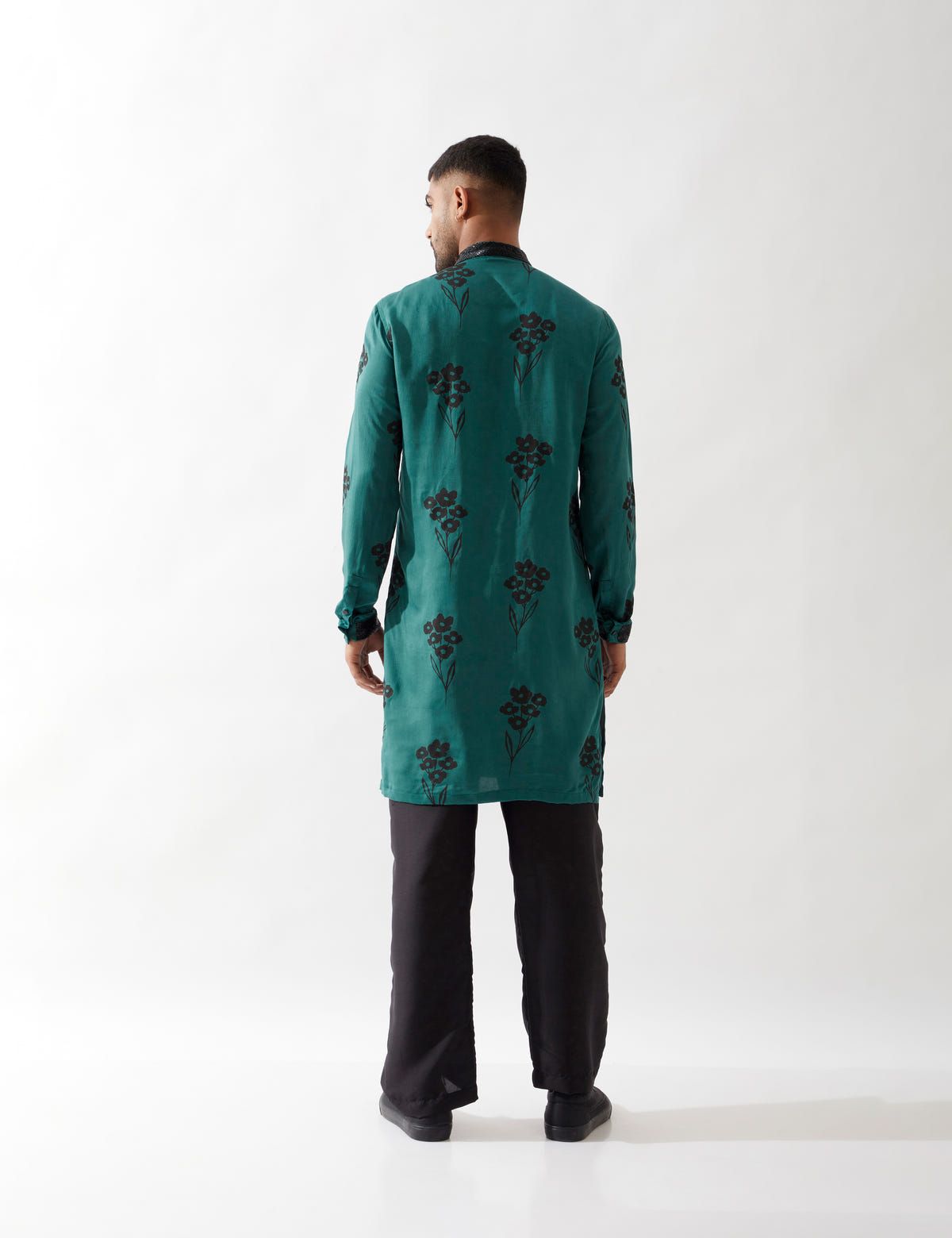 ZANE FARM KURTA SET - EMERALD - image 4