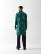 ZANE FARM KURTA SET - EMERALD view 4
