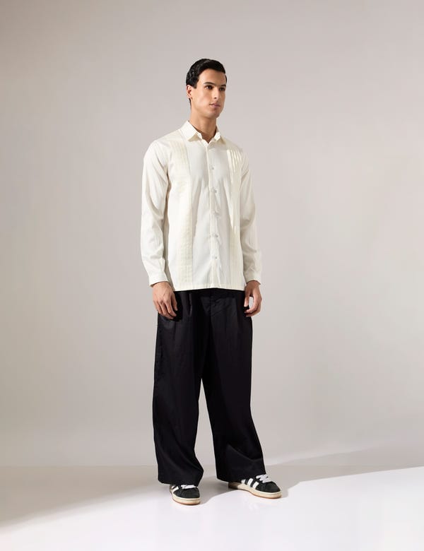 SON OF A NOBLE - SNOB — Peter Shirt - Off White - Look
