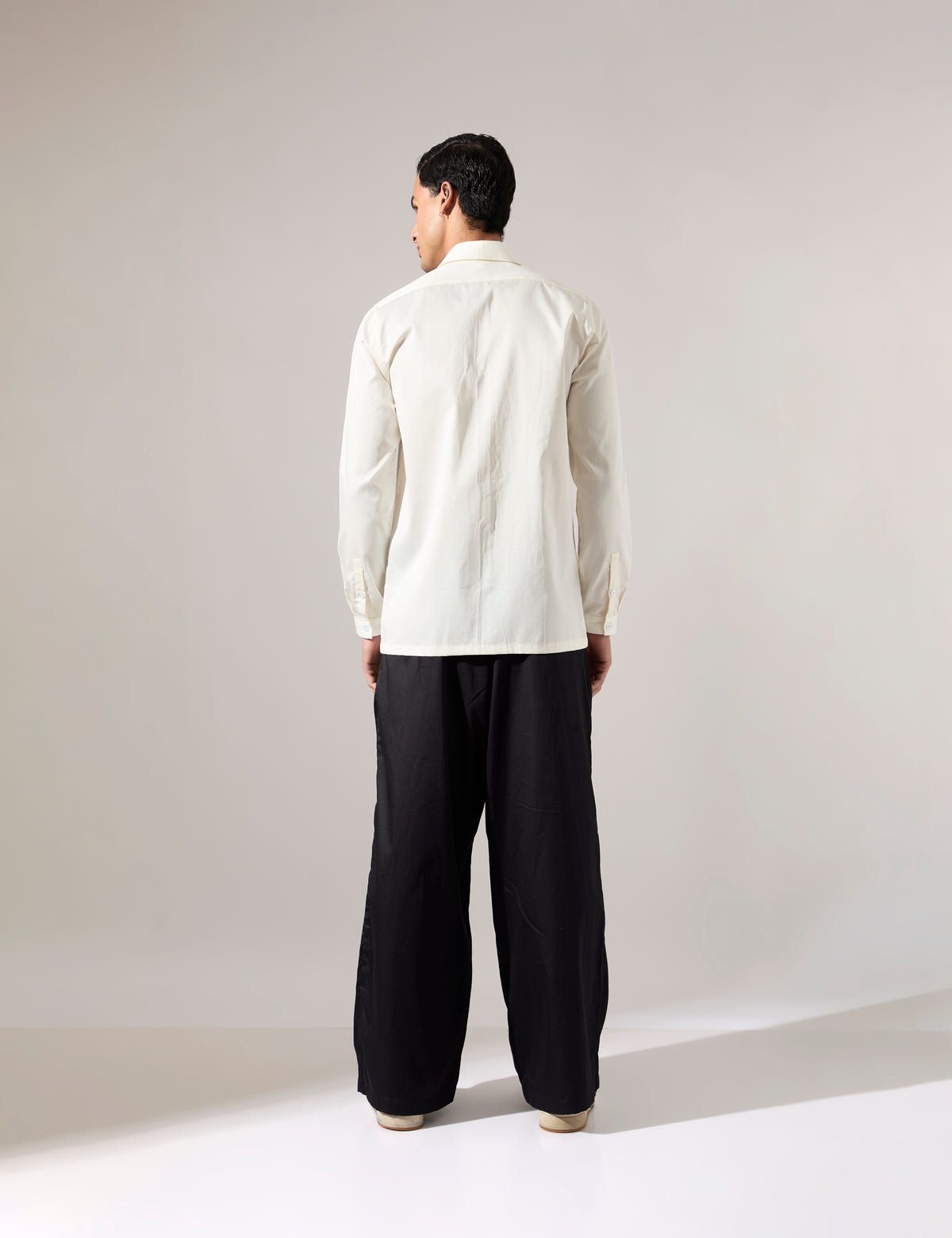 Peter Shirt - Off White - Look - image 3
