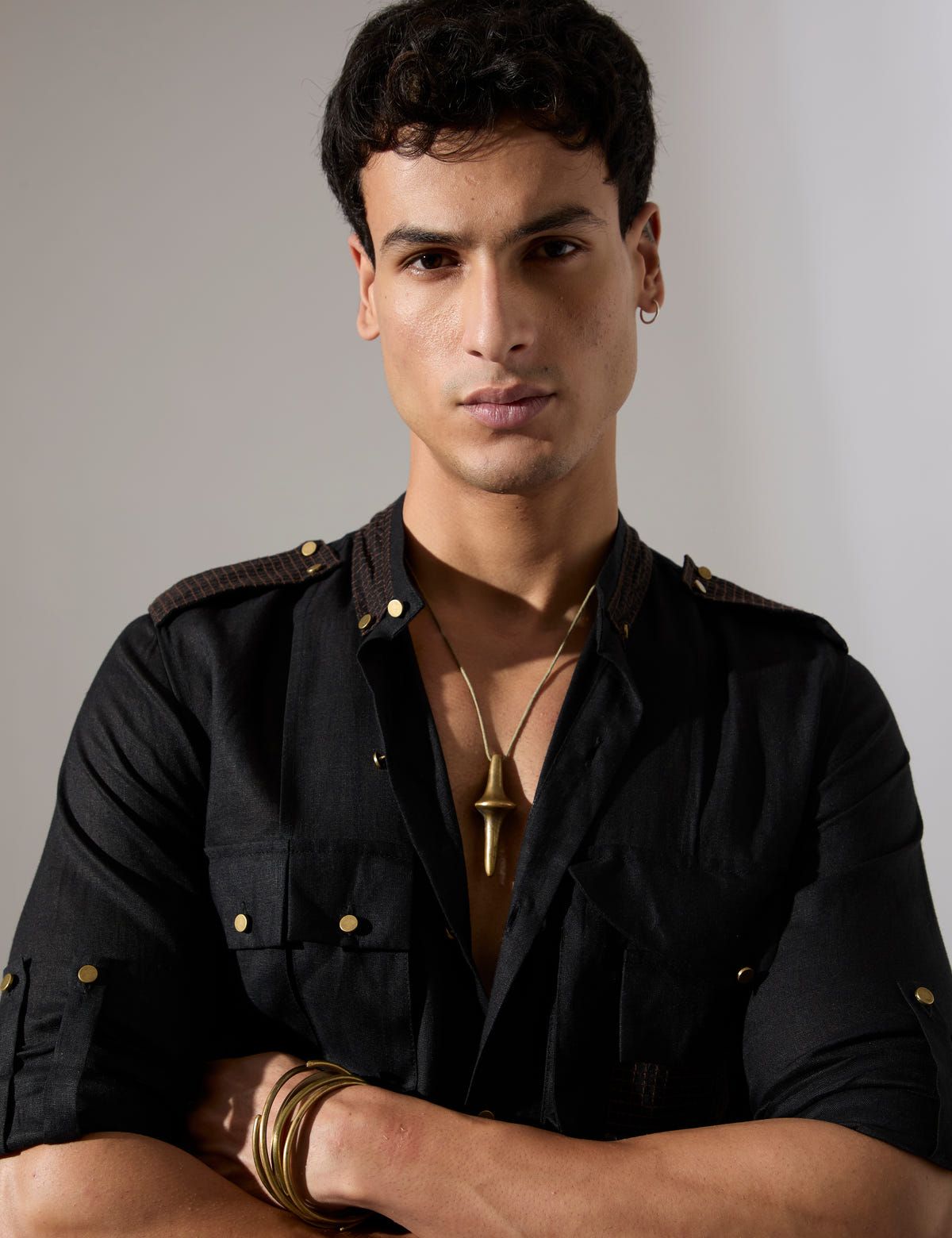 Aaron Kurta Set - Black - image 6