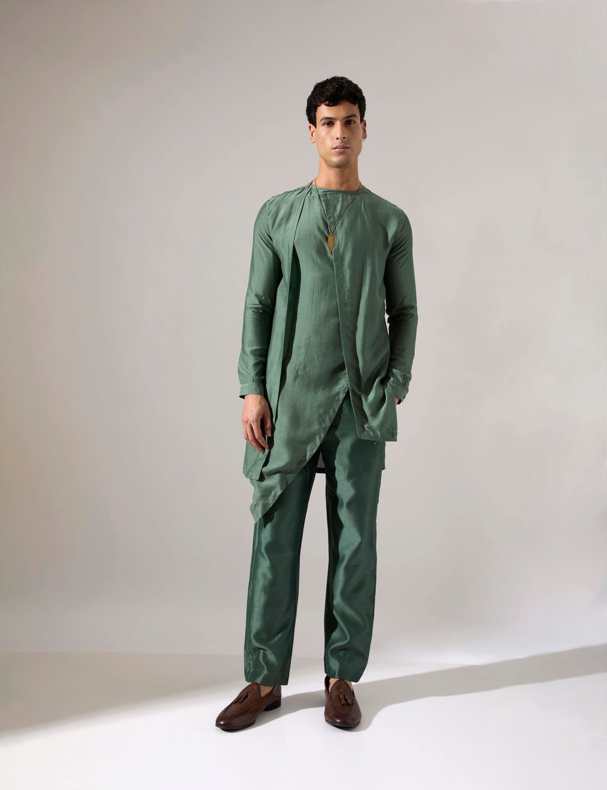 Avren Kurta Set - Sage - image 1