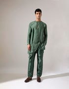 Avren Kurta Set - Sage view 1