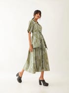 TAHITI DRESS - SAGE view 2