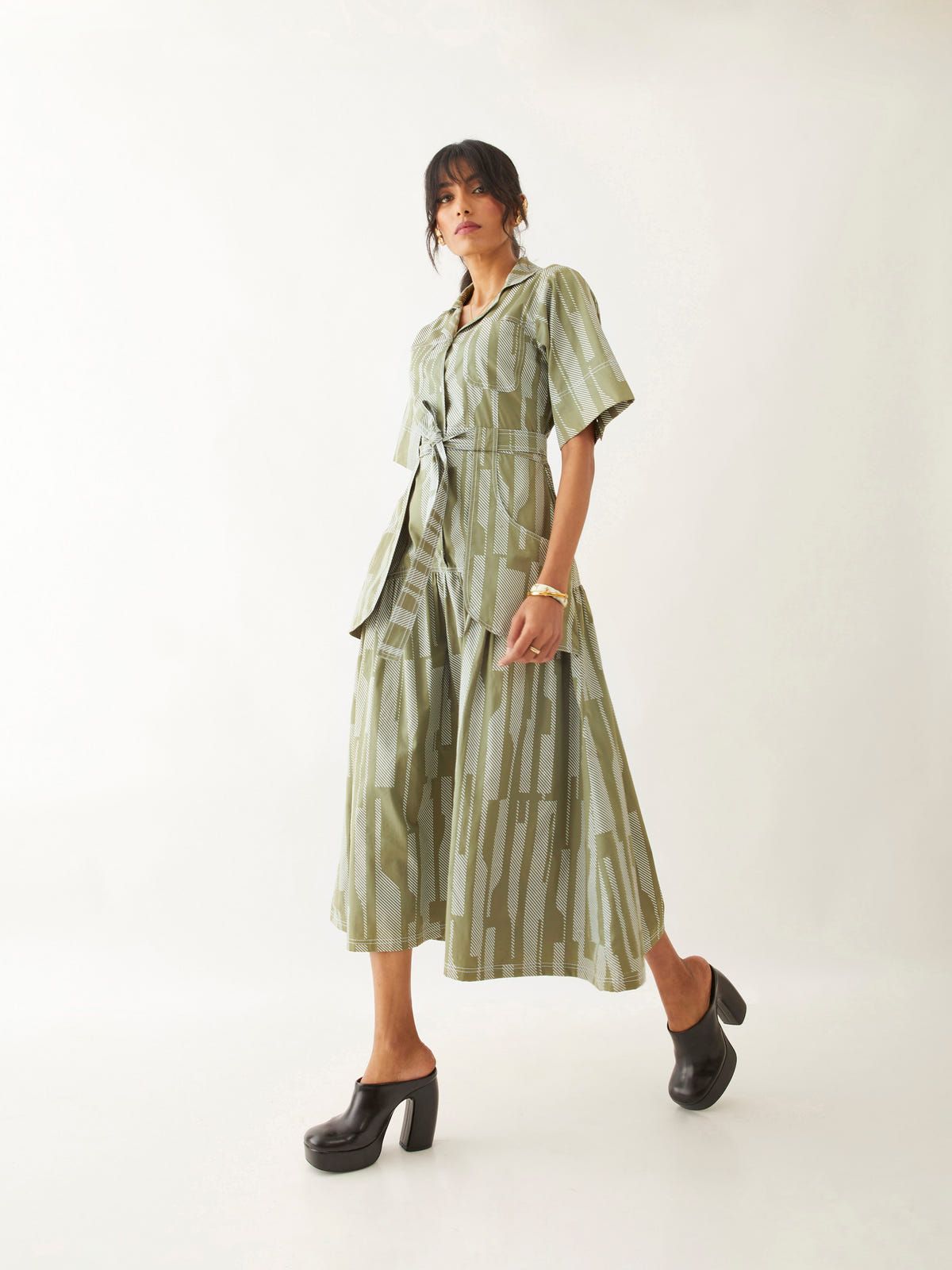 TAHITI DRESS - SAGE - image 4