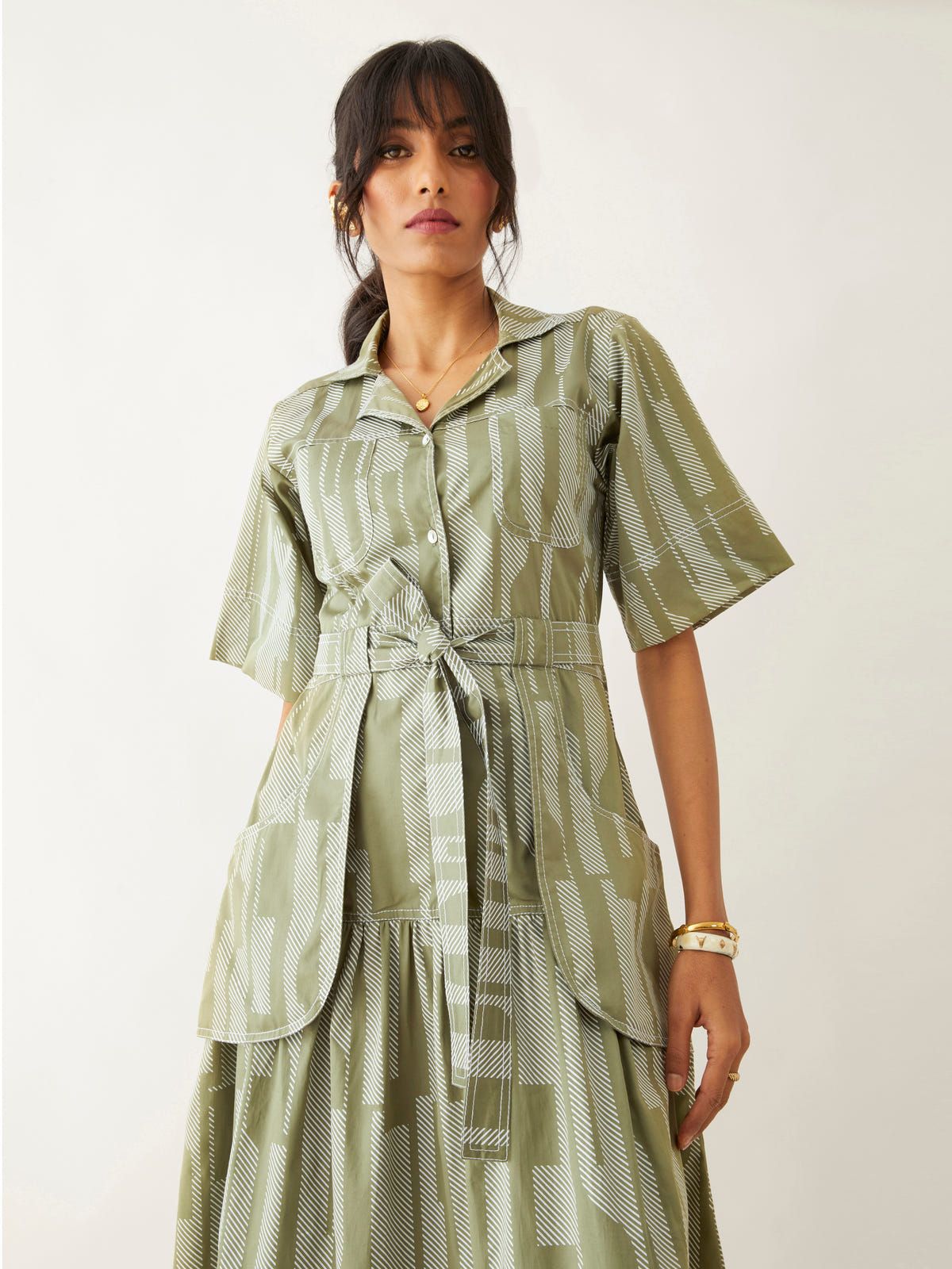 TAHITI DRESS - SAGE - image 5