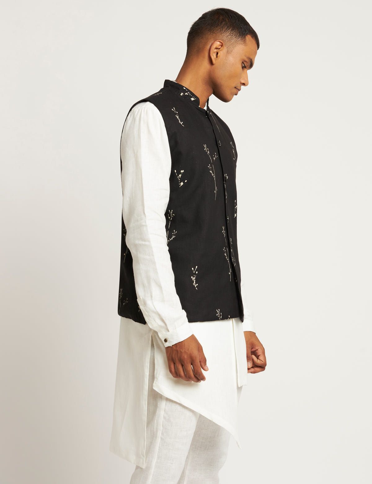 DOWNTOWN WAISTCOAT - BLACK - image 2