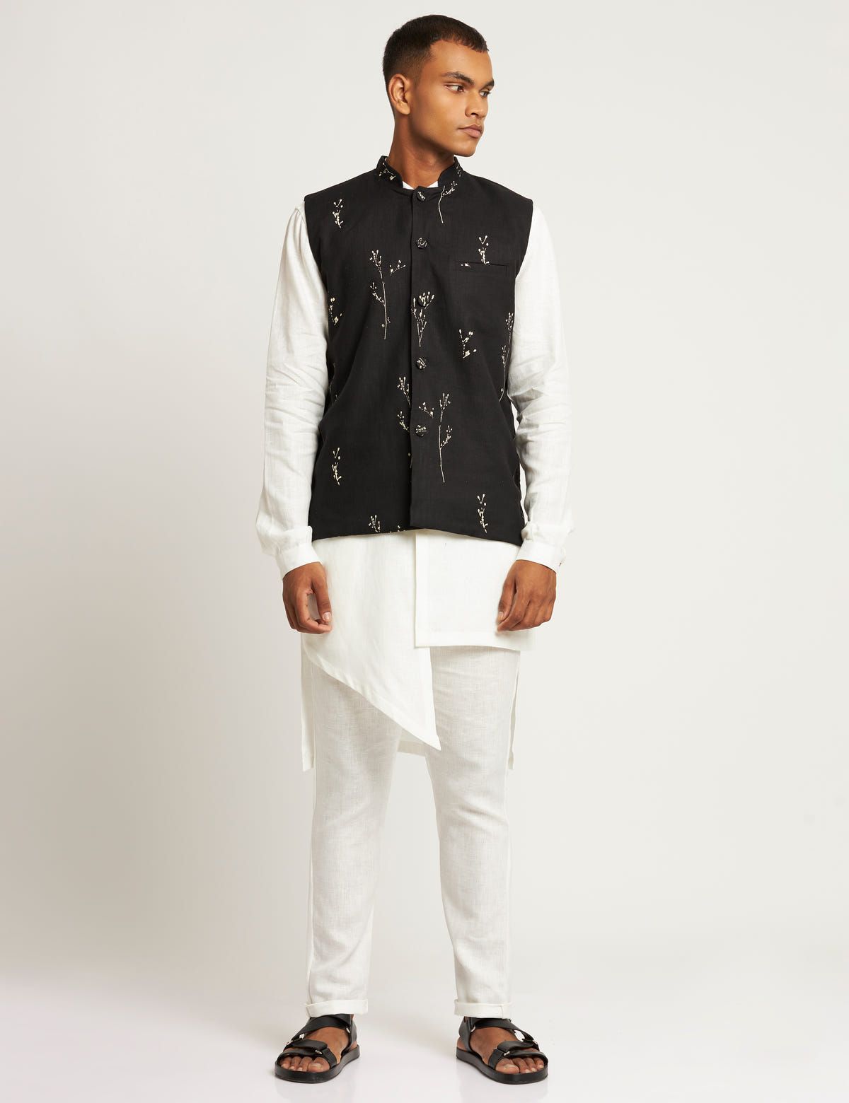 DOWNTOWN WAISTCOAT - BLACK - image 4