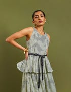KATIA SKIRT - BROKEN LINES view 4