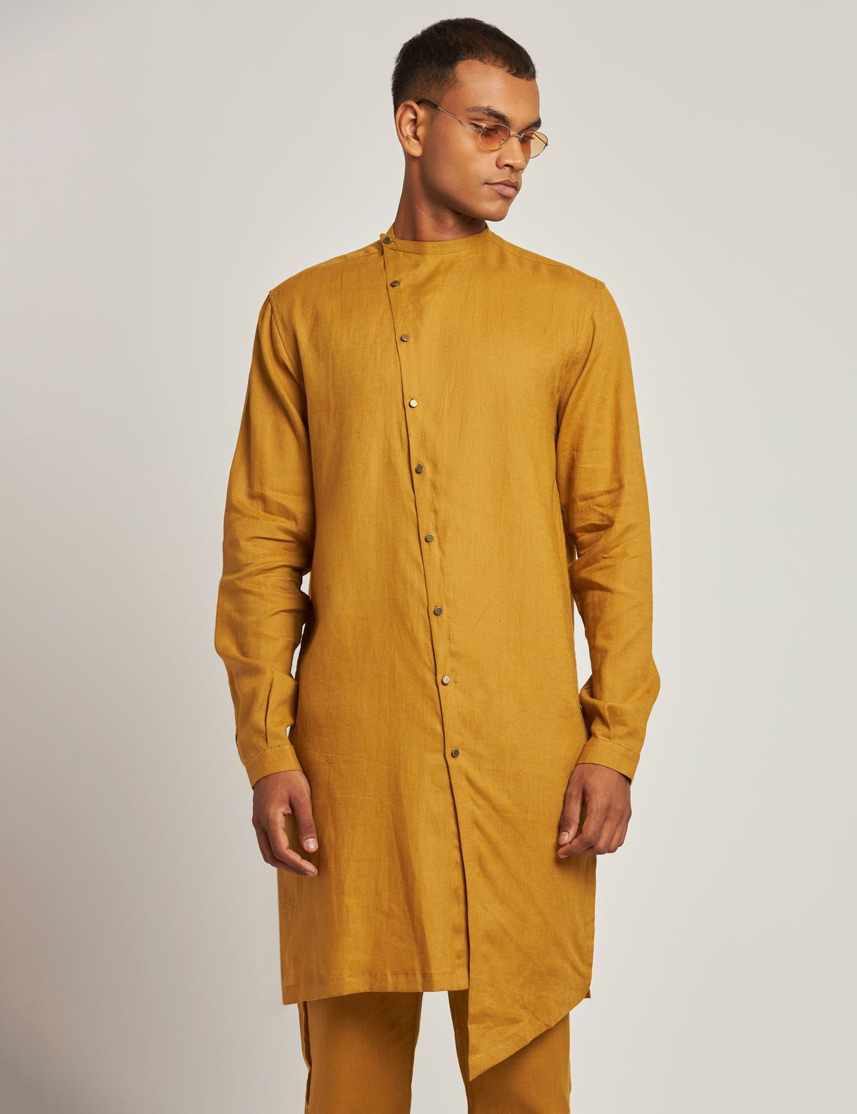 BIDAR KURTA - YELLOW - image 1