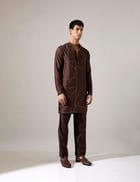 Abelard Riplee Kurta Set - Bark view 3