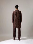 Abelard Riplee Kurta Set - Bark view 4