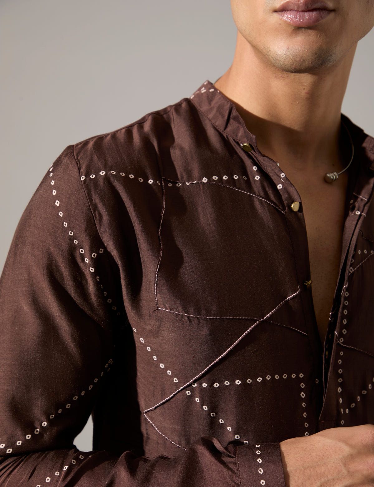 Abelard Riplee Kurta Set - Bark - image 7