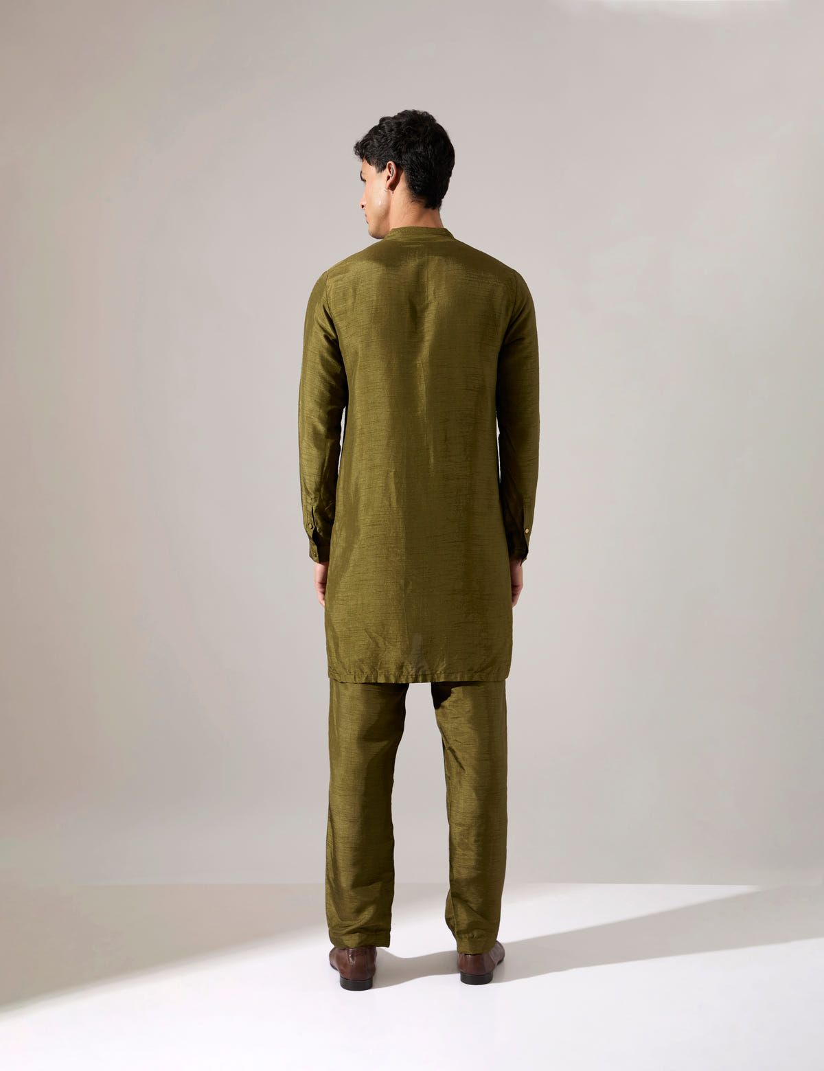 Caivs Kurta Set - Olive - image 4