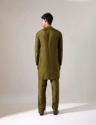 Caivs Kurta Set - Olive view 4