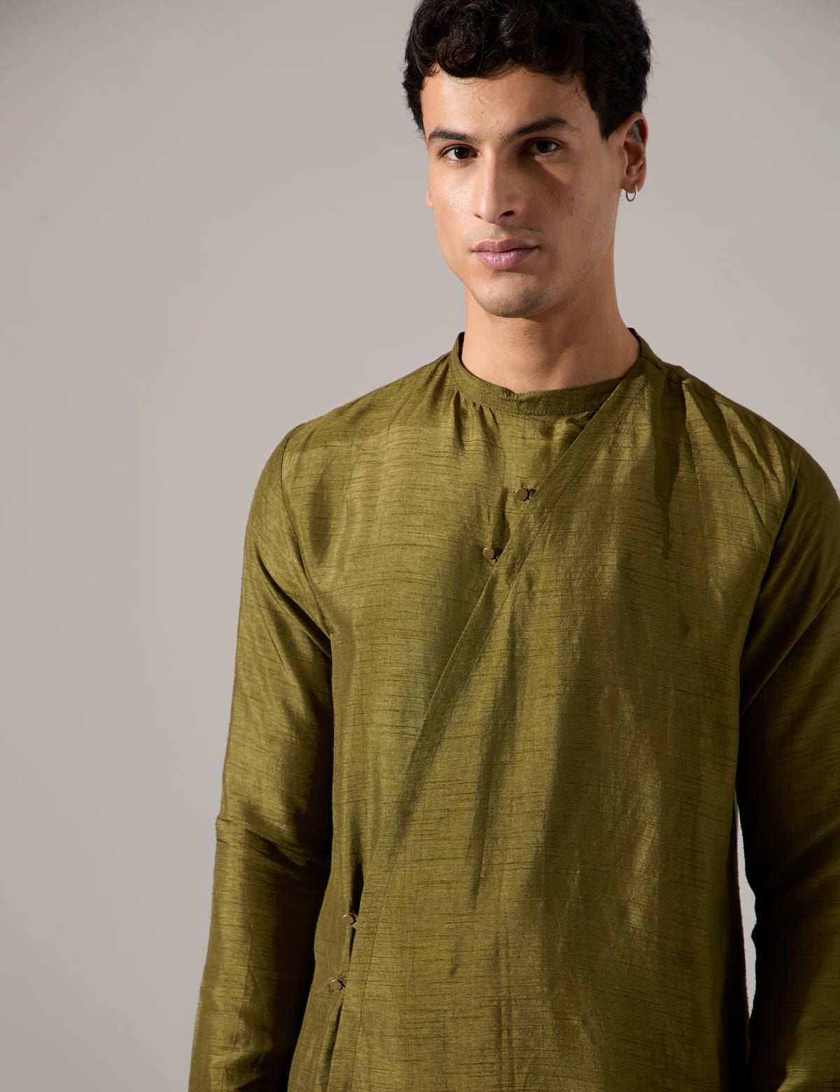 Caivs Kurta Set - Olive - image 5