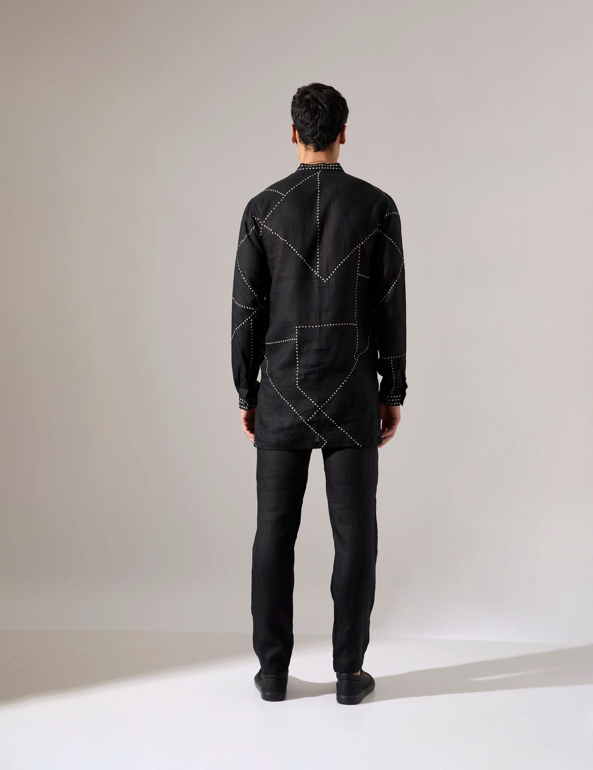 Daniel Riplee Kurta Set - Black - image 5