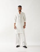 KEVIN VINE KURTA - WHITE view 1