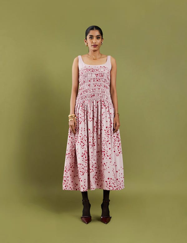 SON OF A NOBLE - SNOB — ROXY DRESS - ROSE