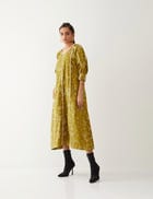 FRIDA DRESS - GOLD view 2