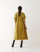 FRIDA DRESS - GOLD view 3