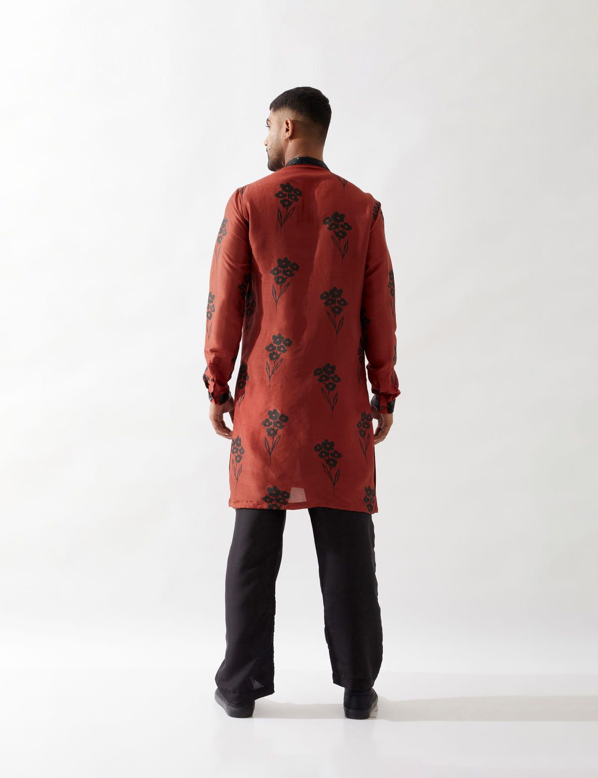 BENETT FARM KURTA SET - MAROON - image 4