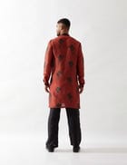 BENETT FARM KURTA SET - MAROON view 4