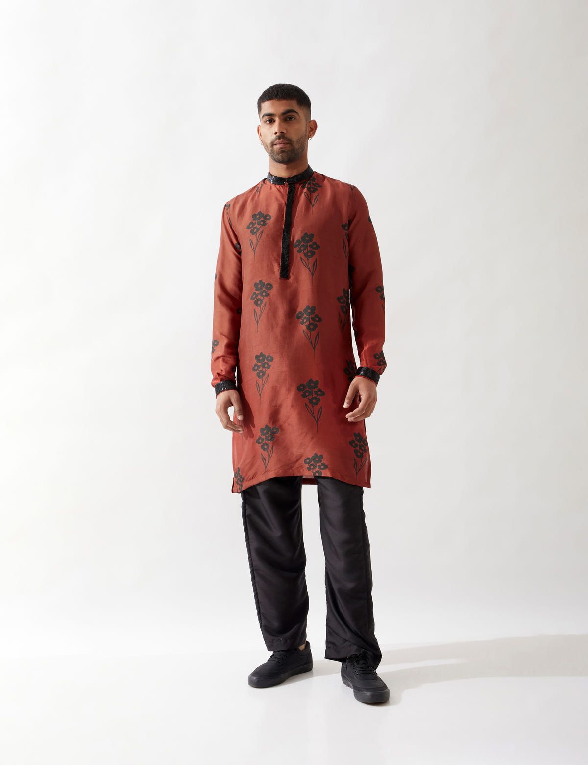 BENETT FARM KURTA SET - MAROON - image 5