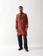 BENETT FARM KURTA SET - MAROON view 5