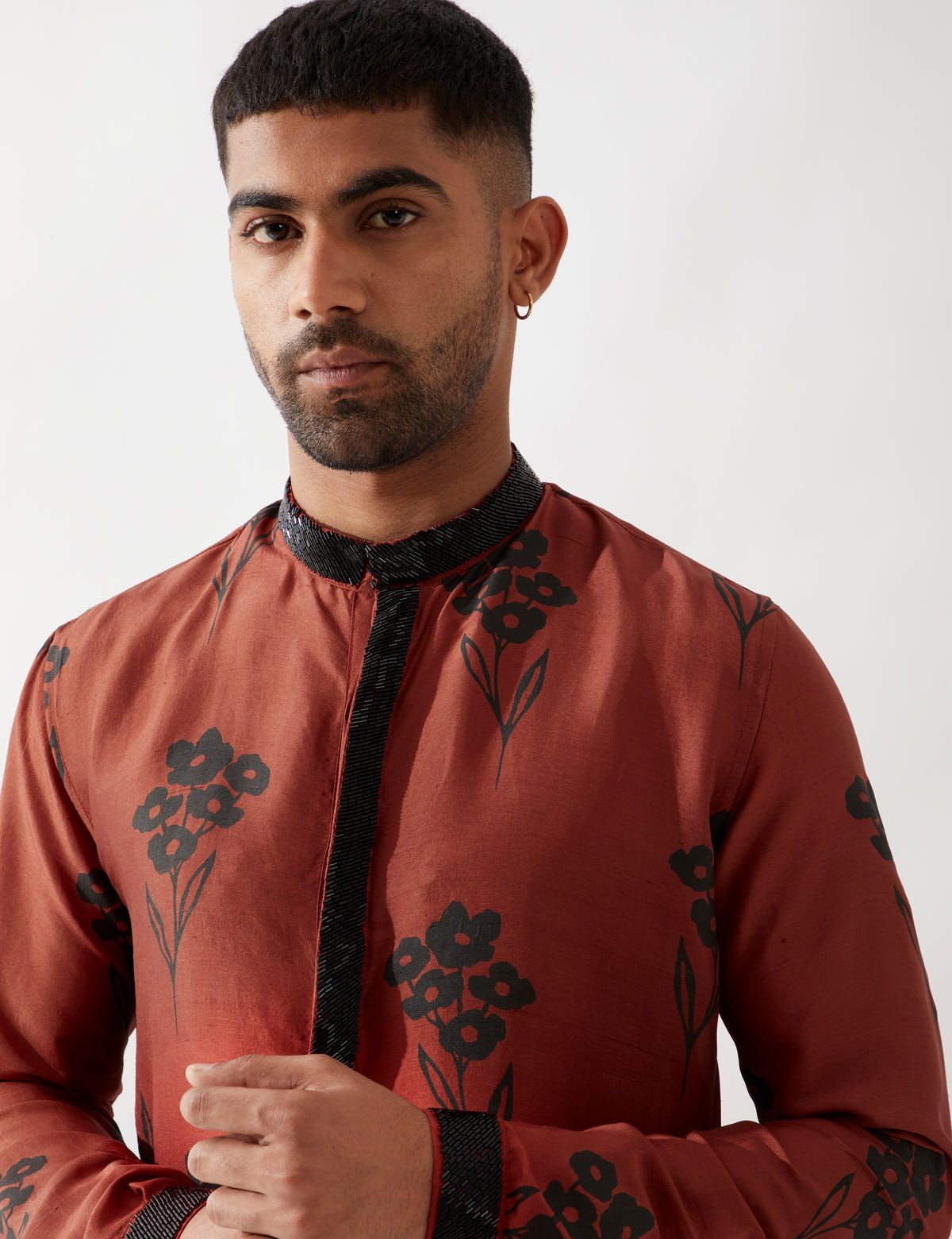 BENETT FARM KURTA SET - MAROON - image 6