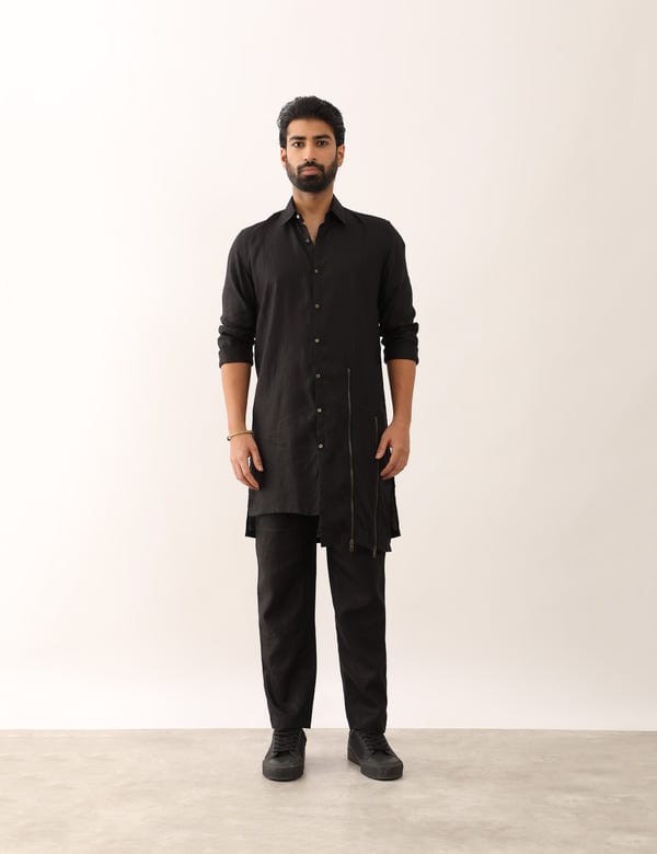 SON OF A NOBLE - SNOB — YATIN SHIRT- BLACK