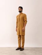 AARAV KURTA SET - MUSTARD view 3