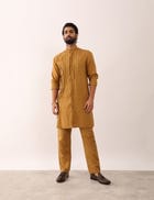 AARAV KURTA SET - MUSTARD view 5