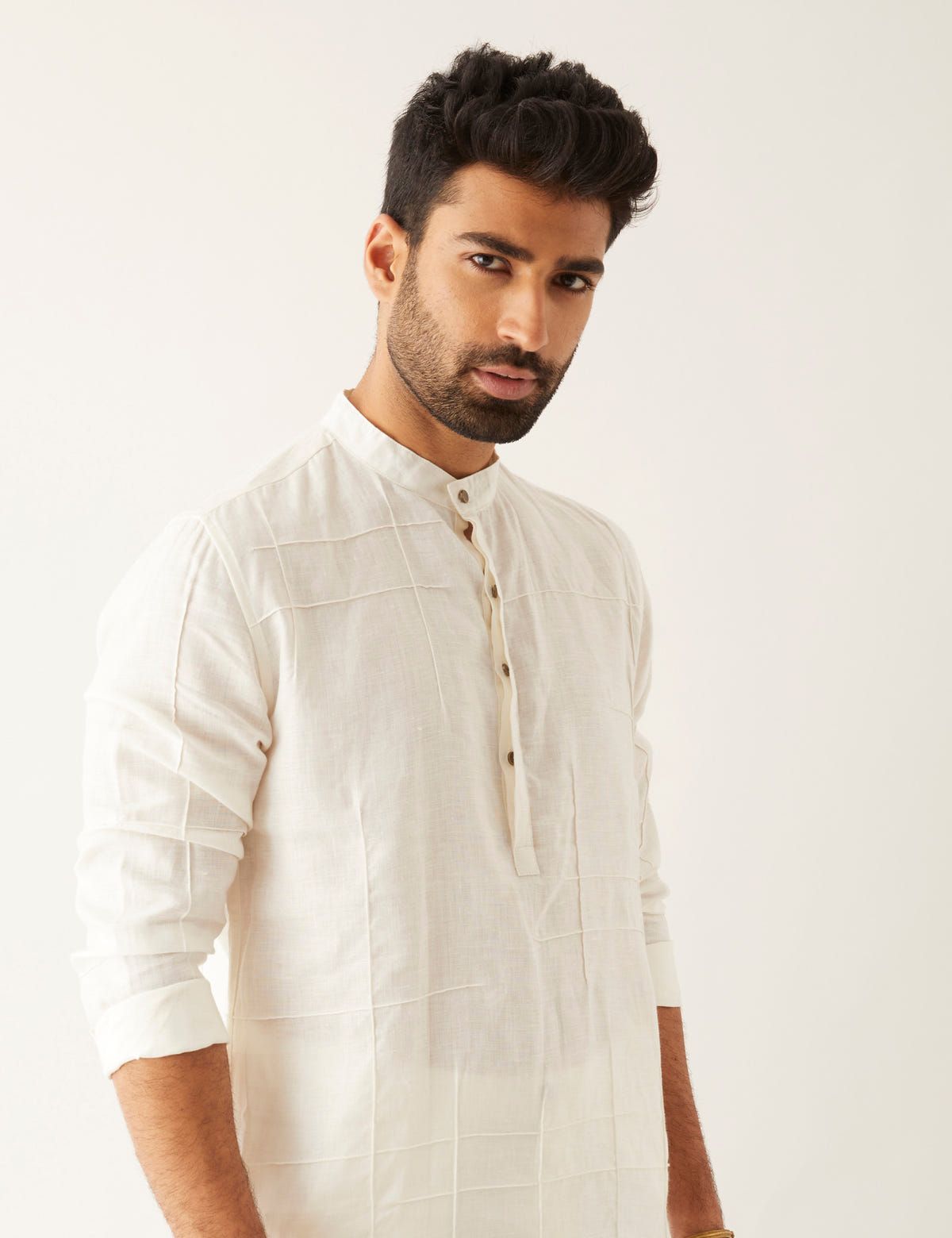 ISSA - KURTA - WHITE - image 1