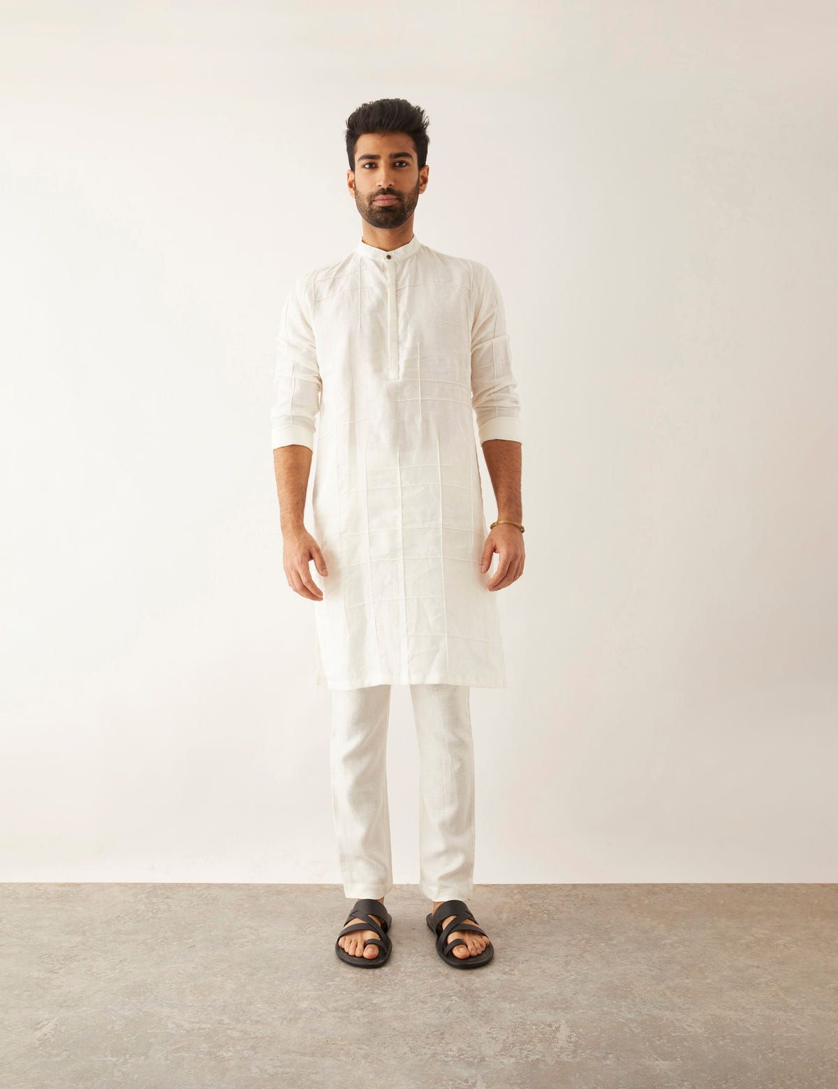 ISSA - KURTA - WHITE - image 2