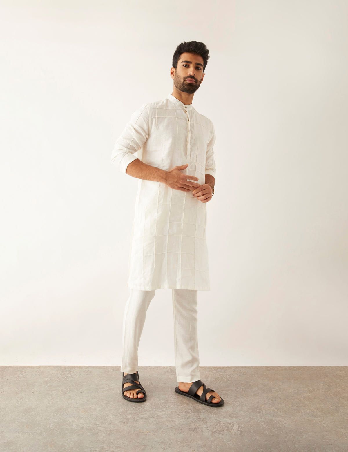 ISSA - KURTA - WHITE - image 5