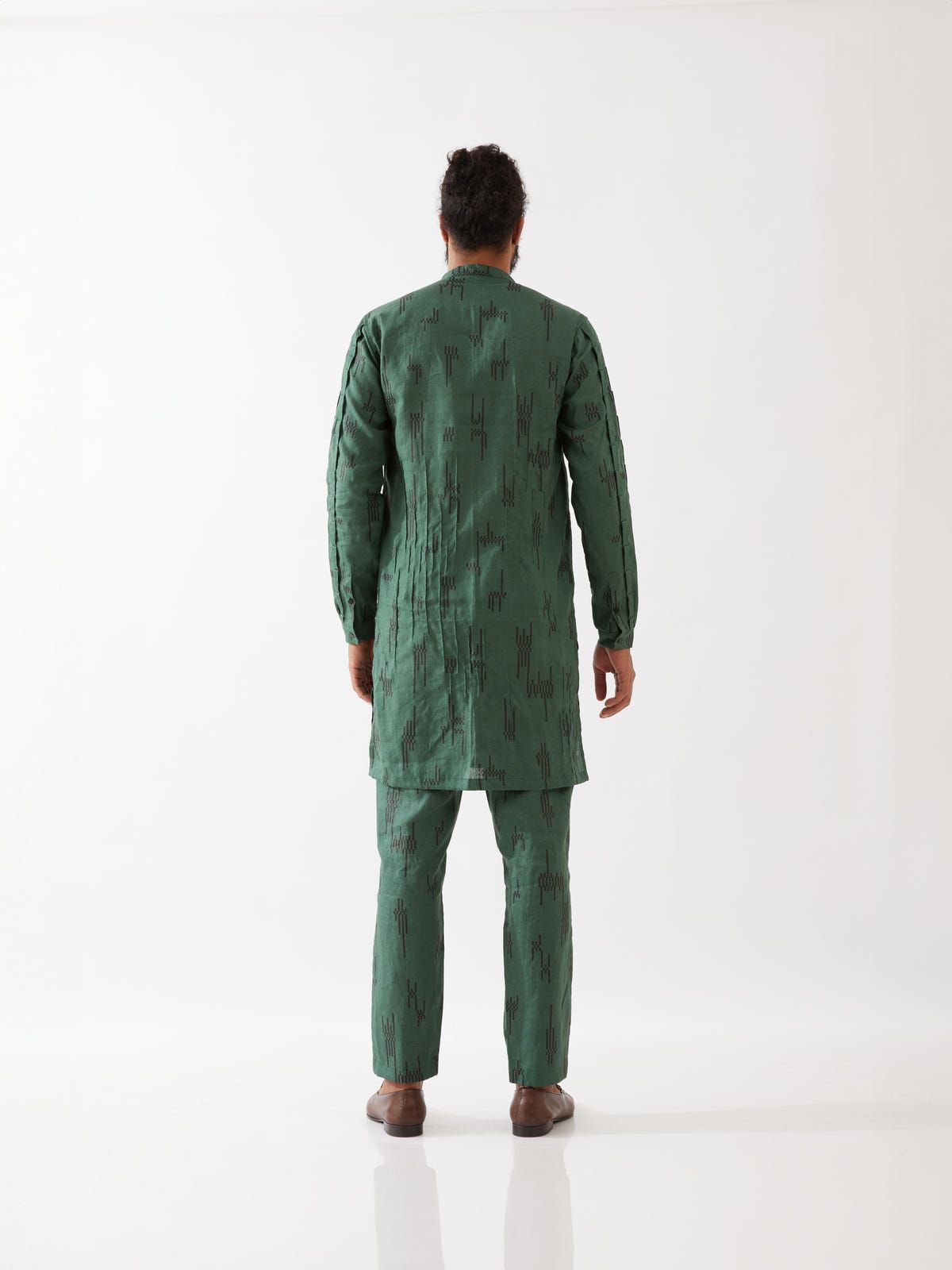 EMMETT CIRCUIT KURTA - GREEN - image 4