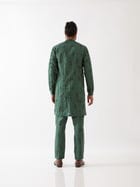 EMMETT CIRCUIT KURTA - GREEN view 4