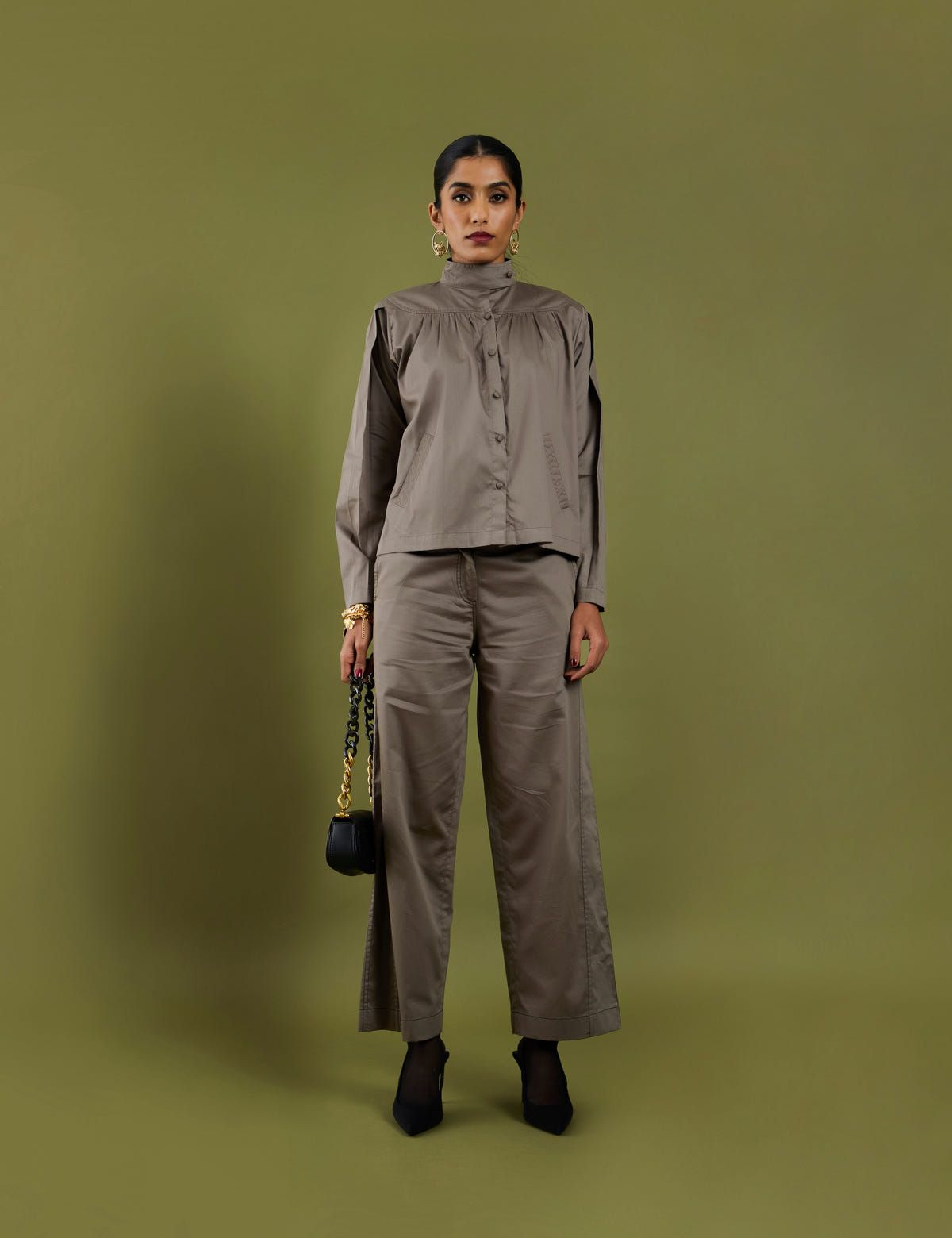 NIMAR SHIRT - ASH GREY - image 1