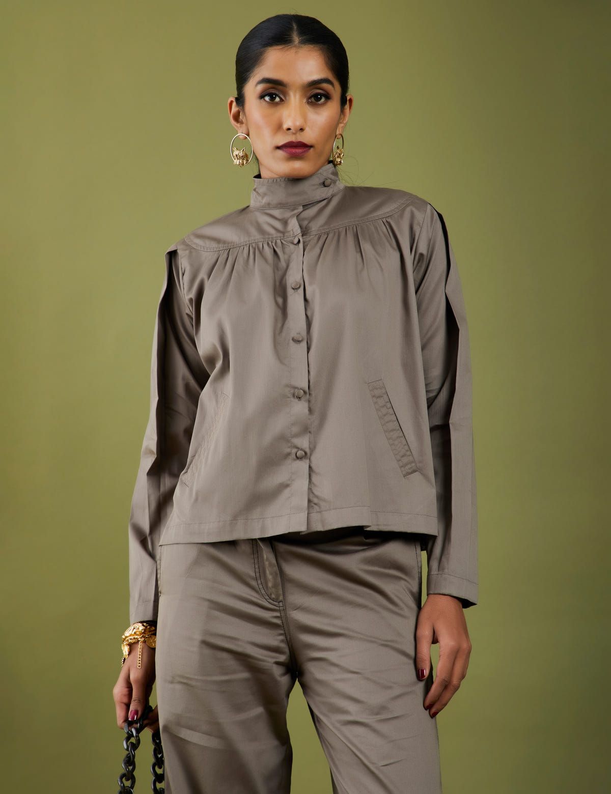 NIMAR SHIRT - ASH GREY - image 4