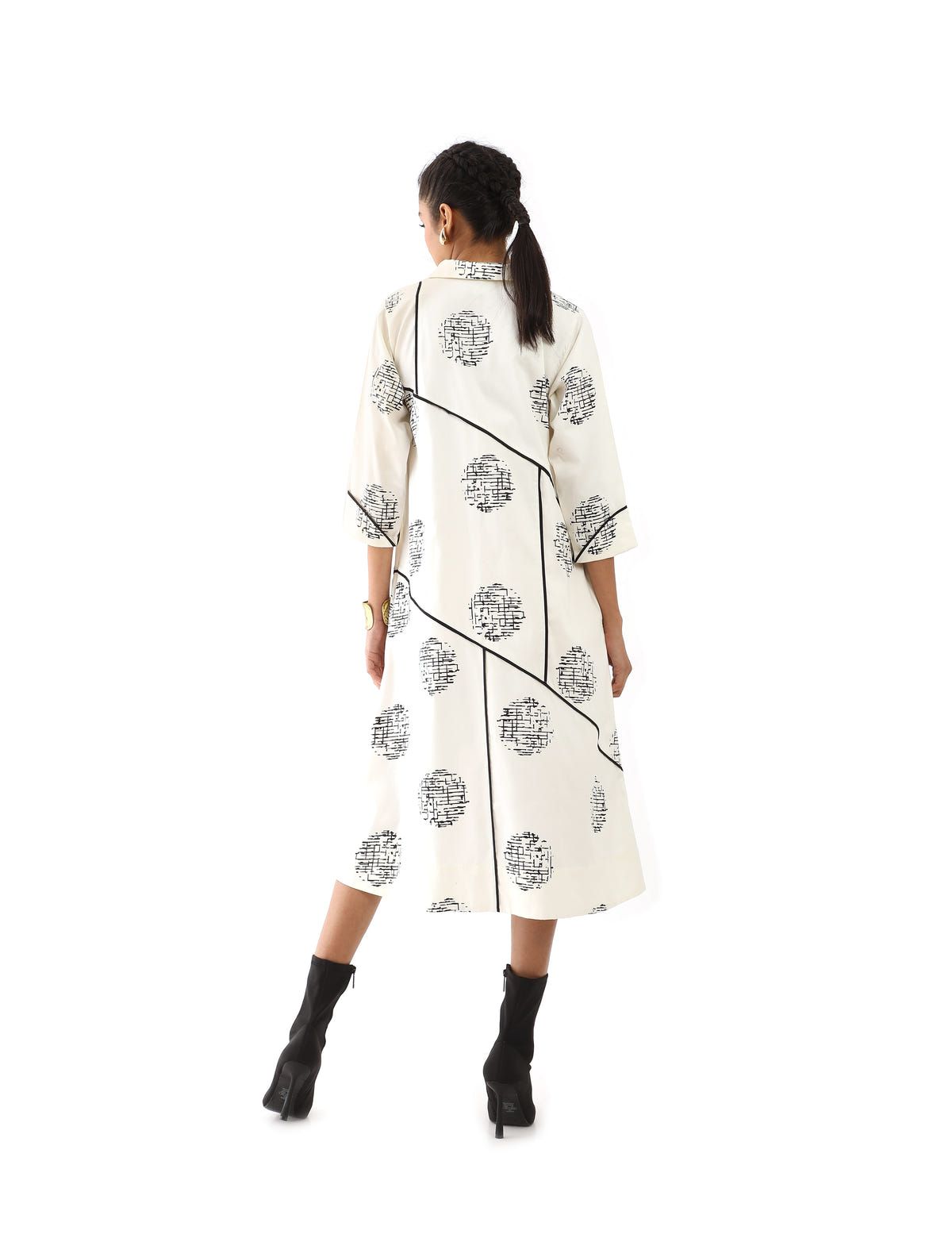 NEMO DRESS - OFF WHITE - image 3