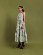 KENITH DRESS - BROKEN LINES view 2