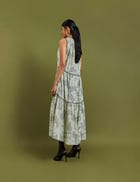 KENITH DRESS - BROKEN LINES view 3